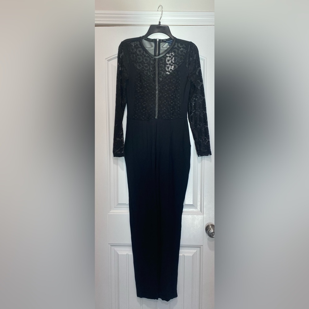 NWT - French Connection Lace Jumpsuit